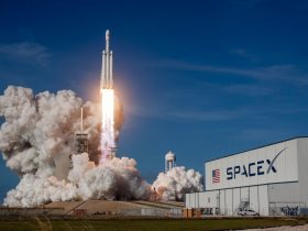 rocket ship launching during daytime