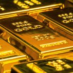 stacked gold bullion bars